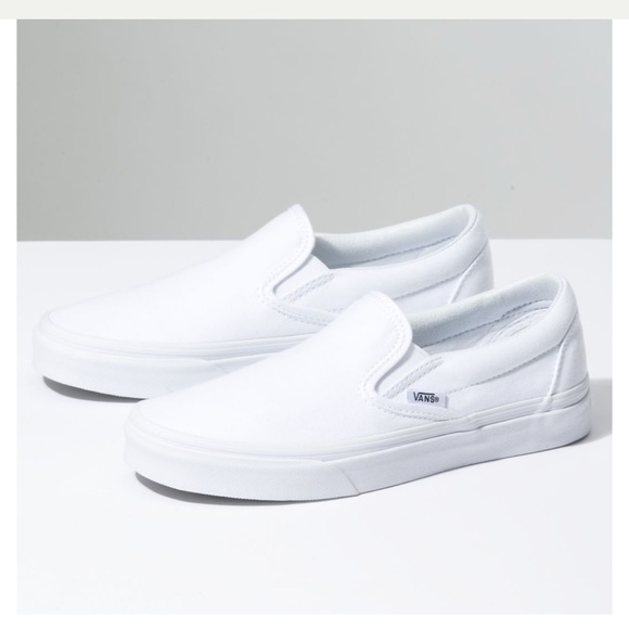 Vans slip ons - white Vans slip ons - white